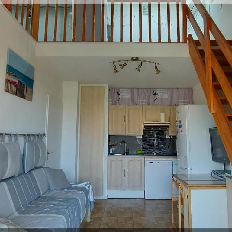 Hameau du Rivage 224 - Rez de jardin climatisé - 3 étoiles - 6 Pers - Jardin - Piscine - Vélos prêtés - Parking - 400m de la plage de La Lagune - WIFI - Apartment - Ground Floor - 16