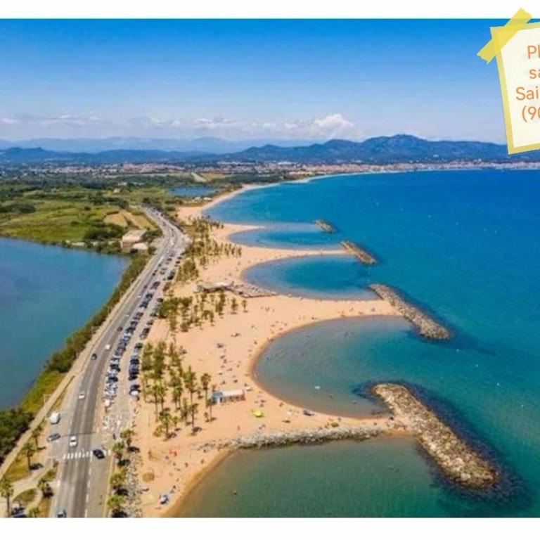 Le Ciel Bleu - vue mer, toute à pied plage et commerce - Apartment mit 1 Schlafzimmer - 15