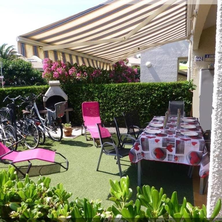 Hameau du Rivage 224 - Rez de jardin climatisé - 3 étoiles - 6 Pers - Jardin - Piscine - Vélos prêtés - Parking - 400m de la plage de La Lagune - WIFI - Apartment - Ground Floor - 1