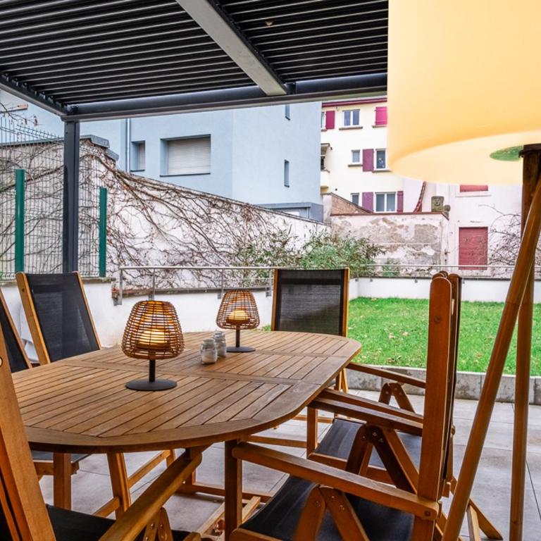Appartement Cosy Jardin et Terrasse - Appartamento con 1 Camera da Letto - 19