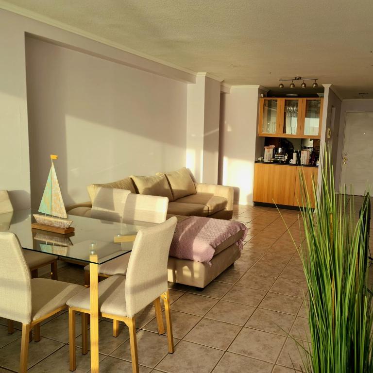 Reñaca-Cochoa Vista Mar-3D -funicular directo playa - Three-Bedroom Apartment - 4