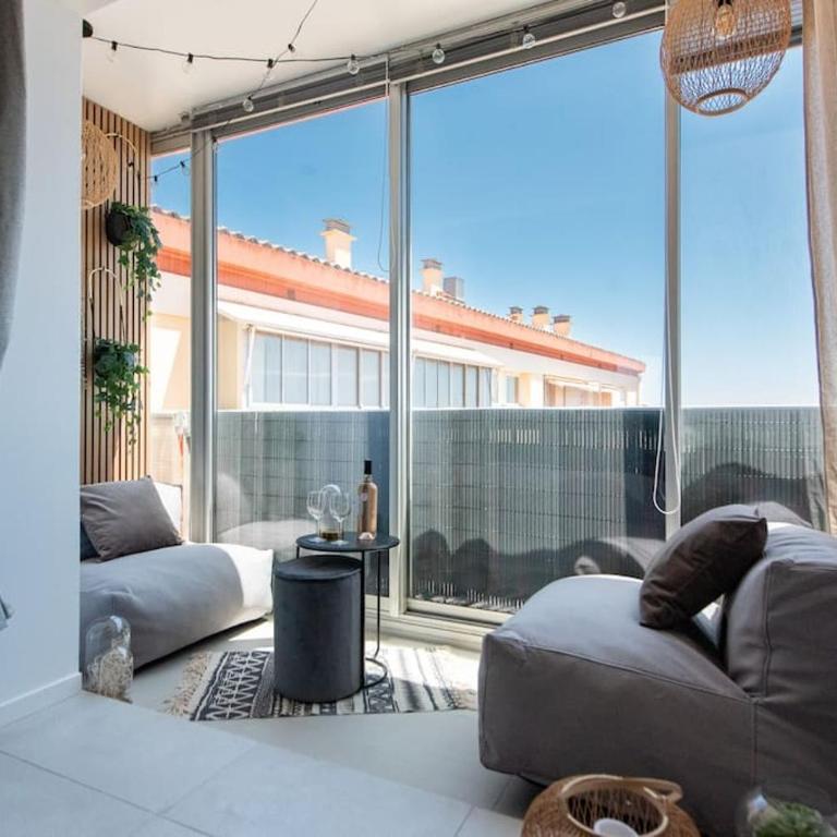 Sea view & spa suite: 3min beach - Estudio - 9