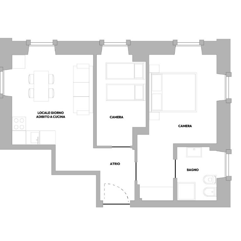Residence Al Frantoio - Appartamento con 2 Camere da Letto - 1