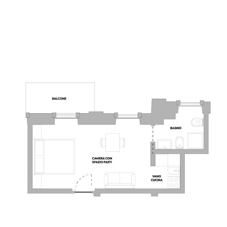 Residence Al Frantoio - Monolocale Deluxe - 1
