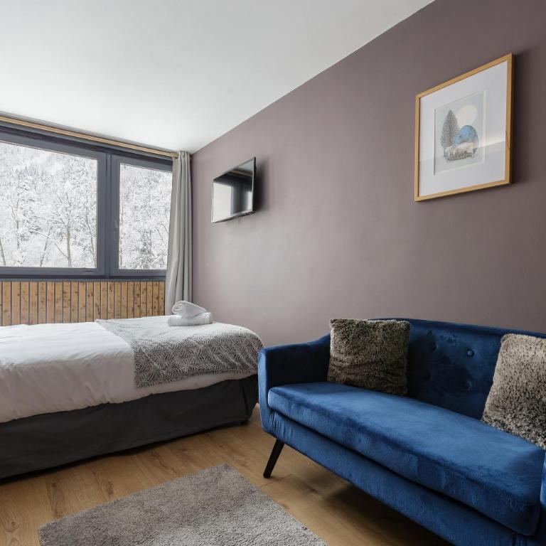 Beautiful mountain view studio by the lake - Appartement 1 Chambre - 3