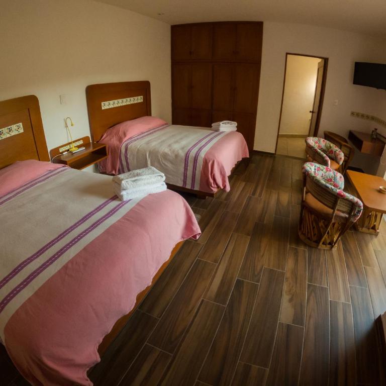 La Cañada - Double Room with Two Double Beds with Terrace - 1