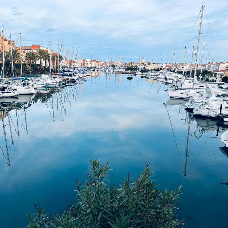 Duplex sur Marinas Cap d'Agde - Apartment mit 2 Schlafzimmern, Terrasse und Meerblick - 2
