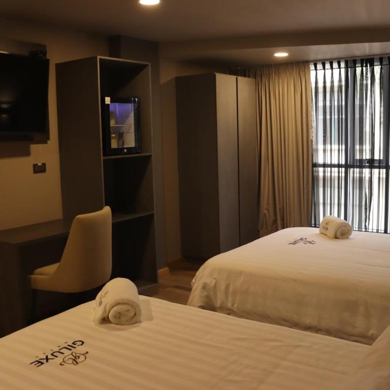 Giluxe Hotel - Habitación Doble - 2 camas - 3