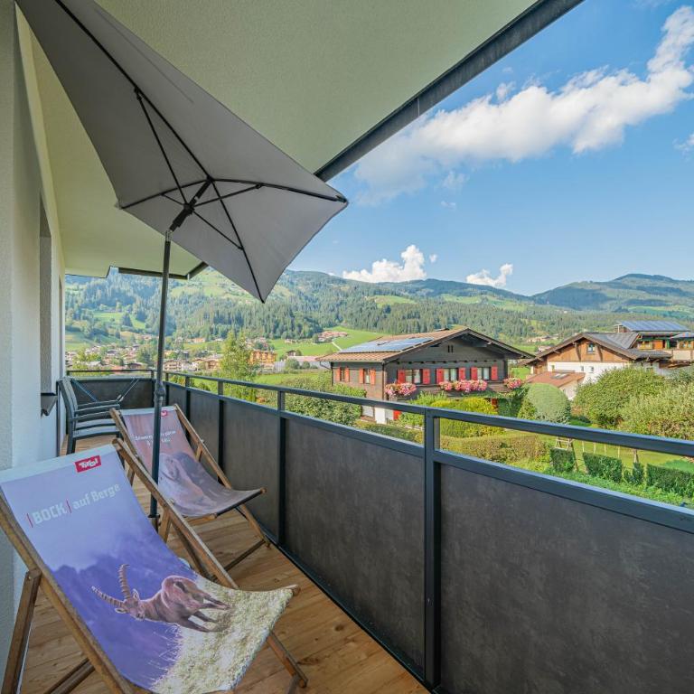 Appartements Andrea Cäciel - Alpline Appartements KG - Apartment mit Blick auf die Berge - 11