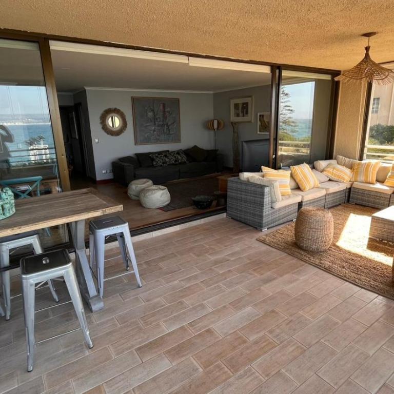 PUNTA FRAILE HAMACA SUITES Frente mar, 140 m2, amplias areas verdes, piscina, hamaca, tranquilidad - Apartamento de 3 dormitorios - 6