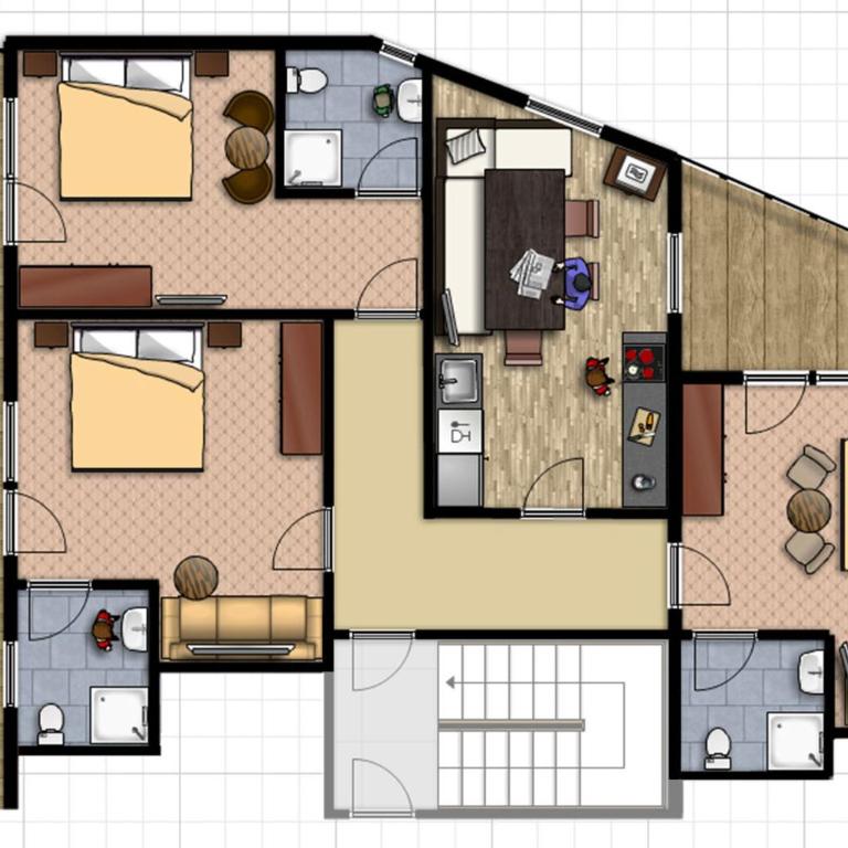 GB Gondelblick - Appartamento con 3 Camere da Letto e con Balcone - 15