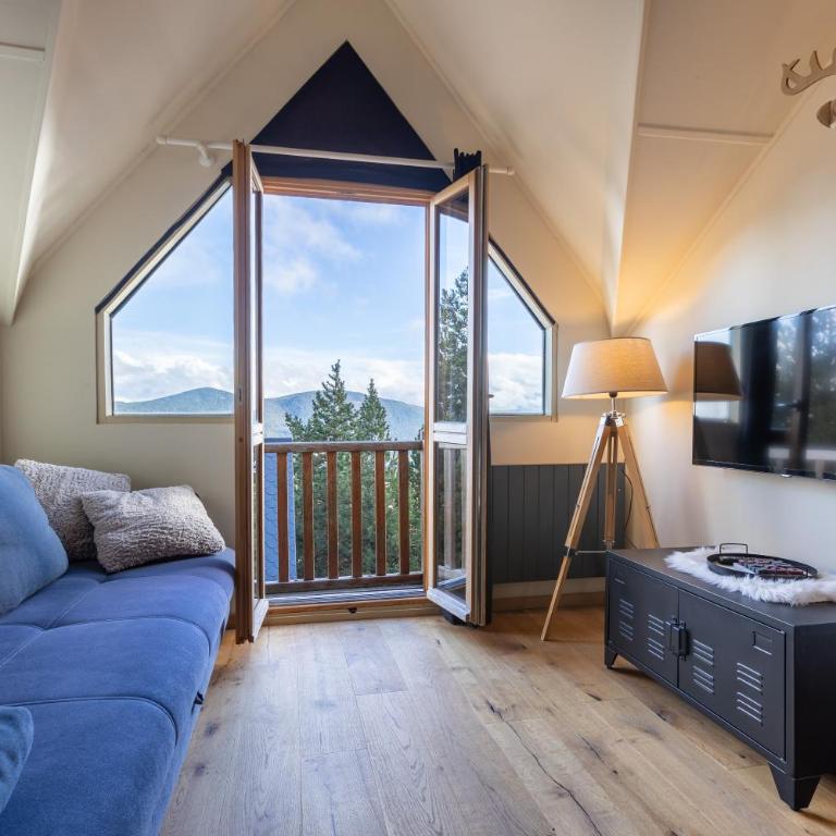 Le Cerf - Duplex avec superbe vue montagne - One-Bedroom Apartment - 1