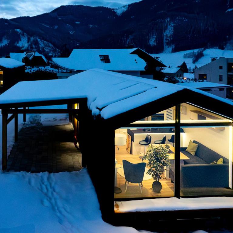 Chalet Stuhleckblick Ferienhaus mit Sauna, Panorama und Terrasse - Chalet mit 2 Schlafzimmern - 41