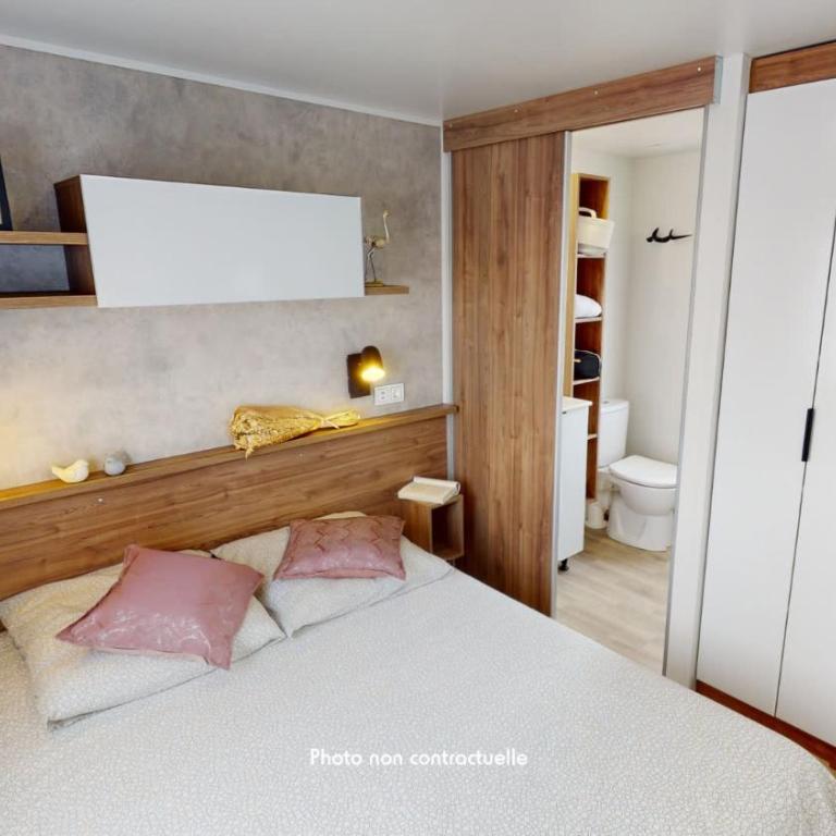 Camping Officiel Siblu le Montourey - Mobile Home 3 Chambres 8 Personnes « Bien-Être Signature » Avec Climatisation - 3