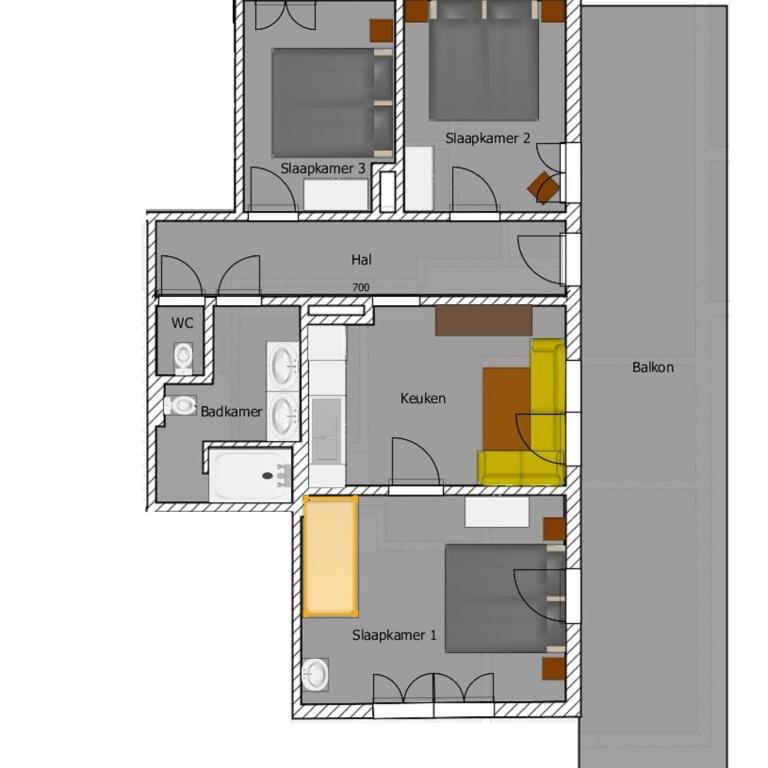 Apartments Pihapperhof - Appartement avec Balcon - 5
