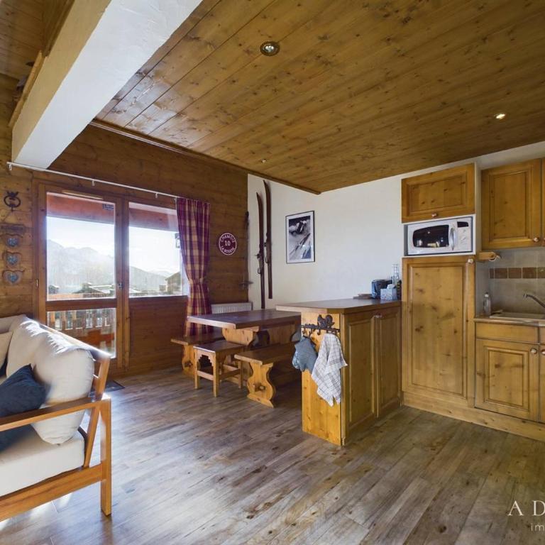Duplex 3 pièces, centre station, 6 pers, classé 3*, proche remontées, balcon Sud-Est, casier à skis - FR-1-398-595 - Appartement (6 Adultes) - 2