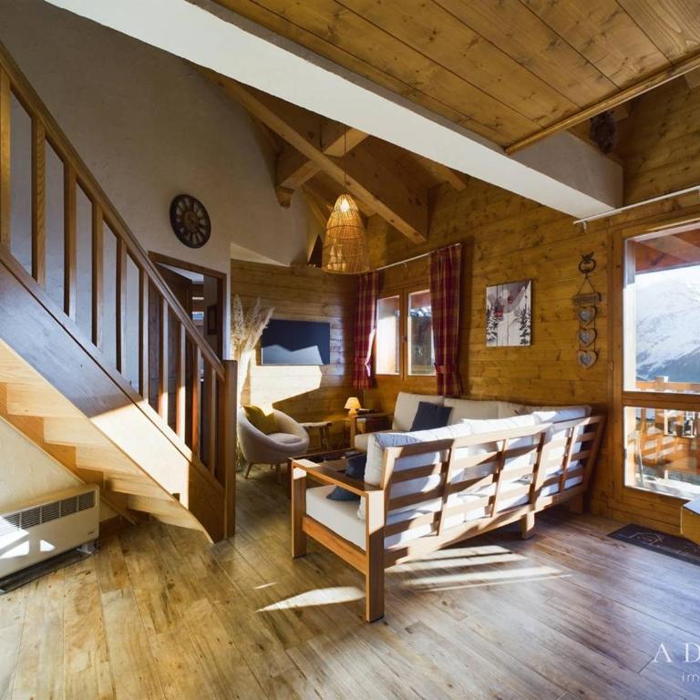 Duplex 3 pièces, centre station, 6 pers, classé 3*, proche remontées, balcon Sud-Est, casier à skis - FR-1-398-595 - Appartement (6 Adultes) - 3
