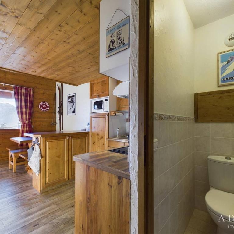Duplex 3 pièces, centre station, 6 pers, classé 3*, proche remontées, balcon Sud-Est, casier à skis - FR-1-398-595 - Appartement (6 Adultes) - 11