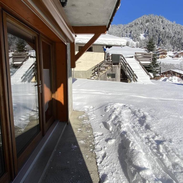 Appartement au pied des pistes, terrasse, calme, 4 pers, Arêches-Beaufort - Apartment mit 1 Schlafzimmer - 7