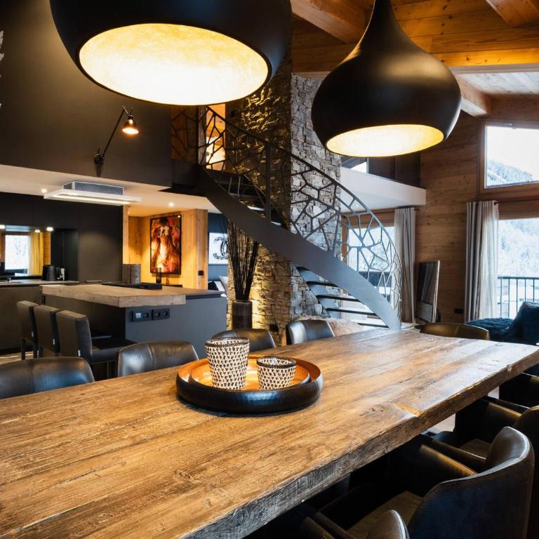 Duplex 4★ 8 pers, 60m des pistes, 4 ch, élégance à La Clusaz - FR-1-304-284 - Apartamento - 2