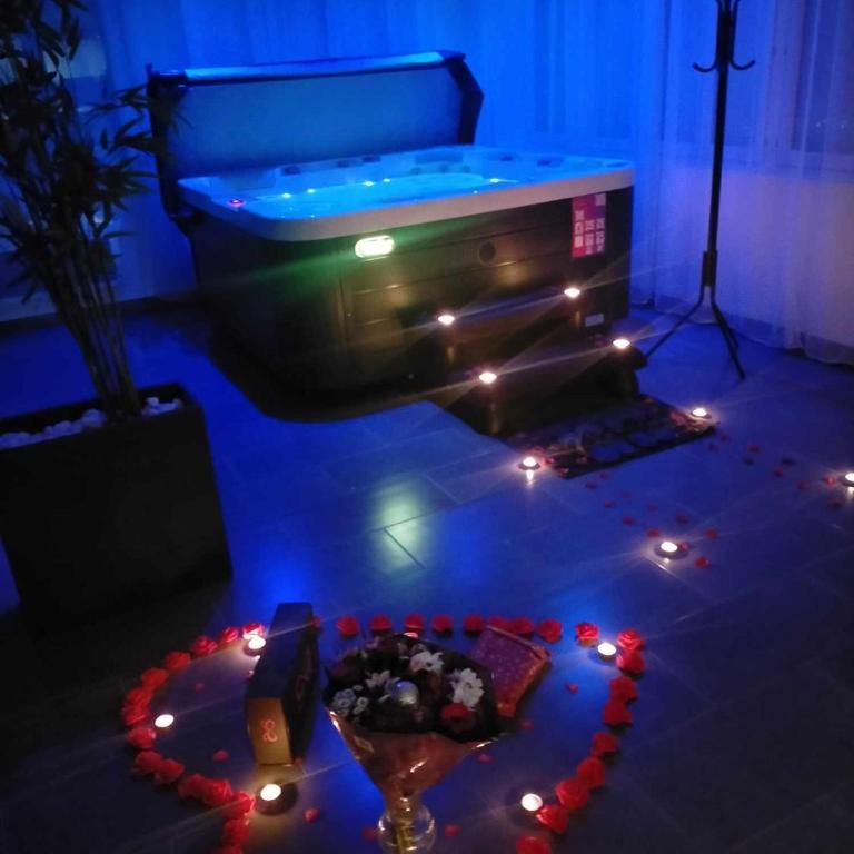 L'escale du désir, Spa privatif - Appartement 1 Chambre - 22