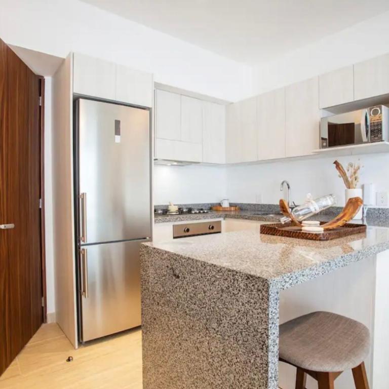 Apartamento cerca a la Playa en Brucerias Nayarik - Apartamento de 1 dormitorio - 8