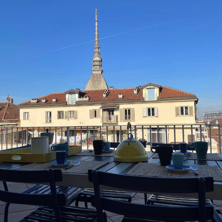 Stunning Terrace with Mole View - Via Po, AC&Lift - Appartamento con 2 Camere da Letto - 22