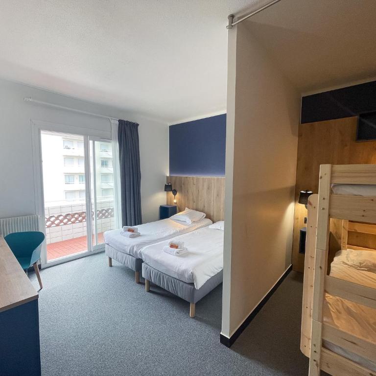 Villages Clubs du Soleil - LA BAULE - Chambre Quadruple avec Balcon - 1