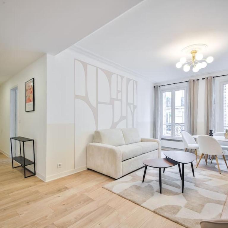 3D#Appart 6Pers#2 Chambres#Commerce#Paris 15#AC - Two-Bedroom Apartment - 6