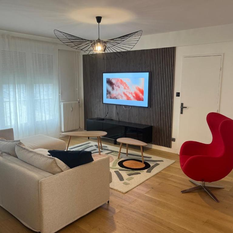 Appartement de charme sur les toits de Boulogne ! - Appartamento con 1 Camera da Letto - 1