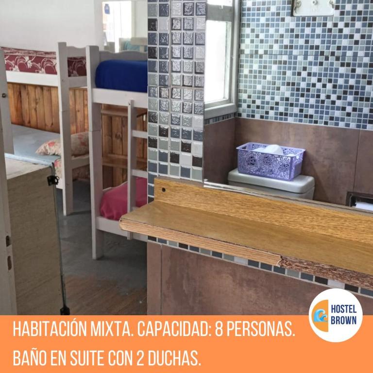 Hostel Brown - Cama en habitación compartida mixta de 8 camas - 3
