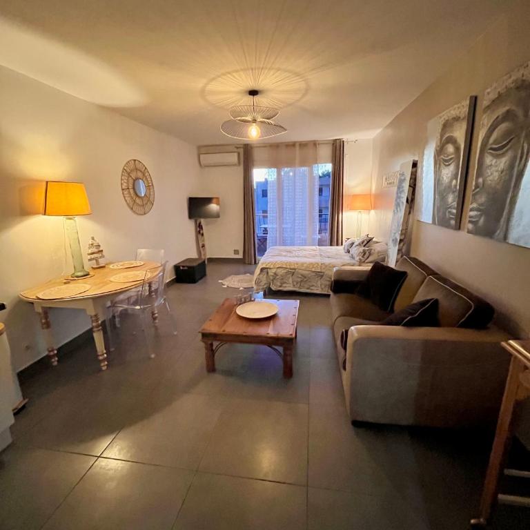 Superbe studio 34m2 avec terrasse aperçu mer - One-Bedroom Apartment - 5