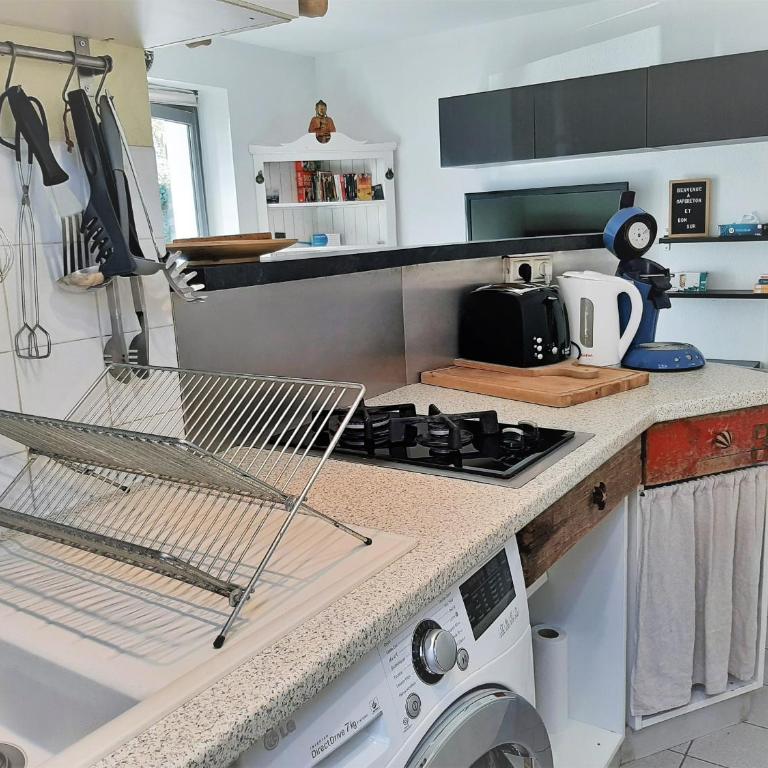 Appartement cosy, 4 pers, proche plages et centre, BBQ, parking, Wifi inclus - FR-1-239-943 - Appartement 1 Chambre - 11