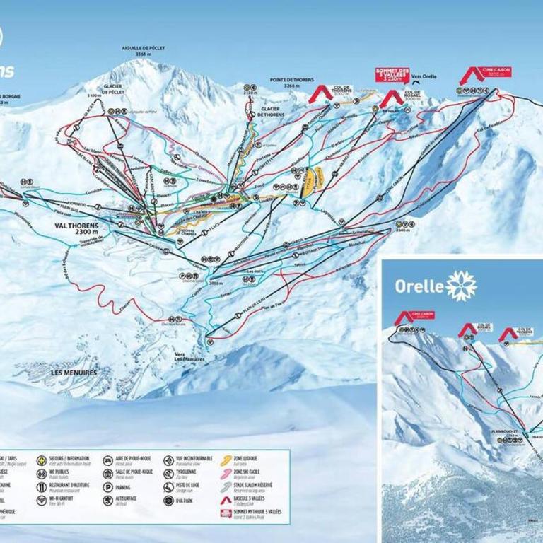 CHEZ ERIC appart 4 pers orelle 3 vallee val thorens - Appartement 1 Chambre - 8