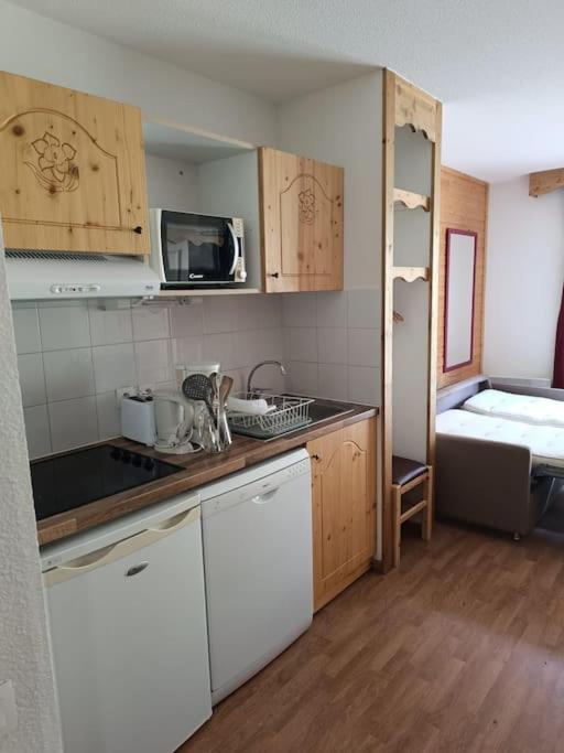 CHEZ ERIC appart 4 pers orelle 3 vallee val thorens - Appartement 1 Chambre - 12