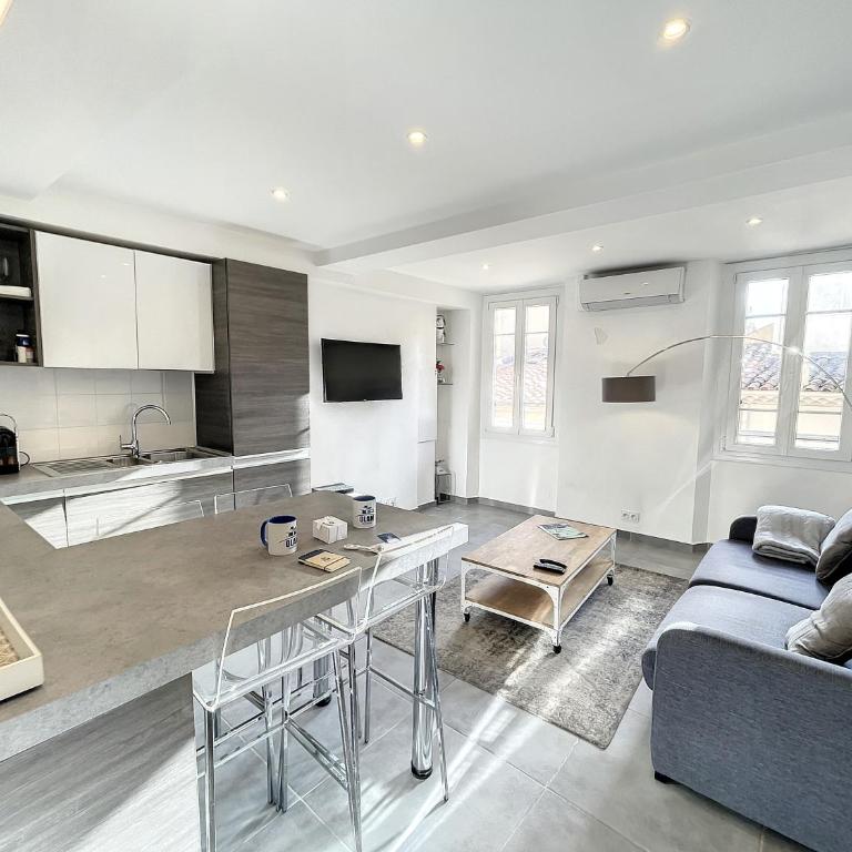 Cannes Croisette Rue Meynadier Palais 1 mn Modern 1 BR by Olam Properties - Apartamento - 5