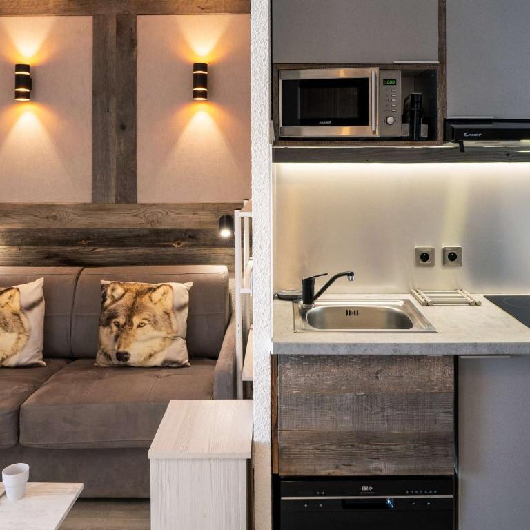 Appartement cosy 4 pers avec cuisine équipée et local à skis - Val Thorens - FR-1-637-69 - Apartment - 7