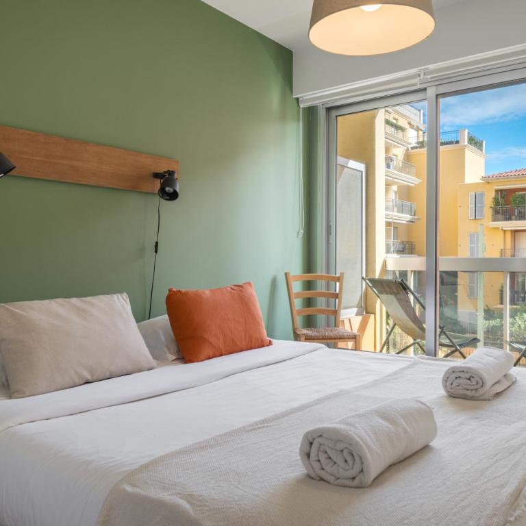 Le Méditerranée - Charmant 3 pièces au coeur du centre ville de Menton AC - Appartamento con 2 Camere da Letto - 8