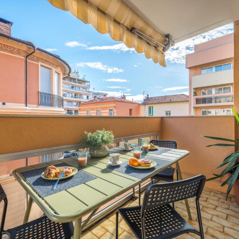 Le Méditerranée - Charmant 3 pièces au coeur du centre ville de Menton AC - Appartamento con 2 Camere da Letto - 32