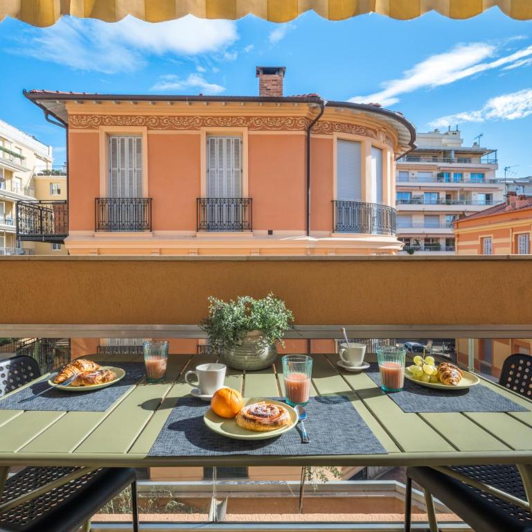 Le Méditerranée - Charmant 3 pièces au coeur du centre ville de Menton AC - Appartamento con 2 Camere da Letto - 2