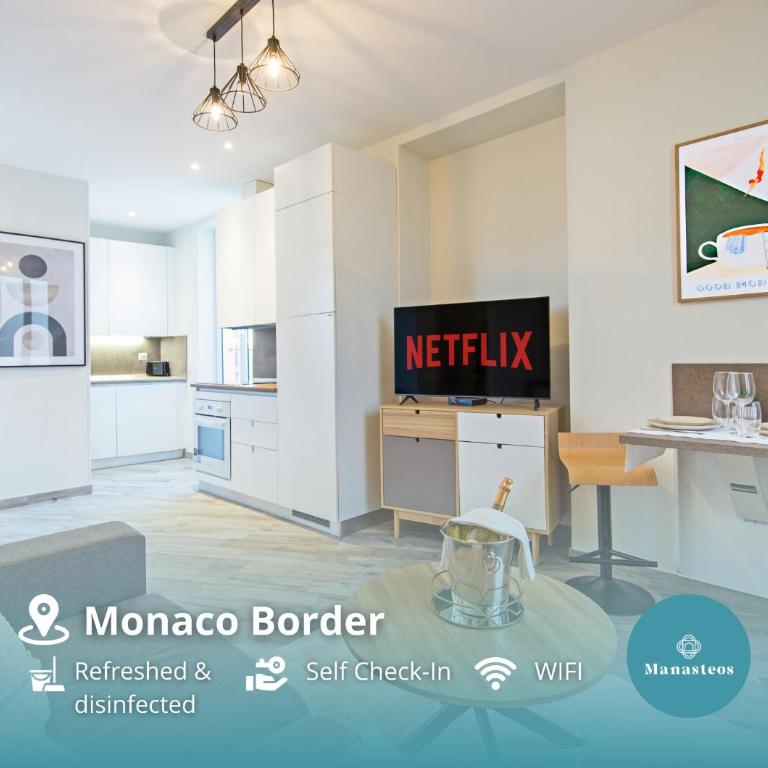2mn Monaco - Hypercentre - Appartement rénové - BI - Appartement 1 Chambre - 1