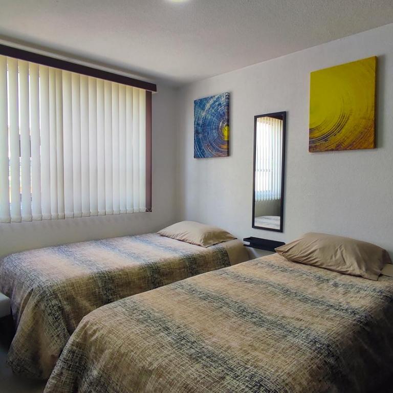 Depa Balcones cerca Estadio GNP, Palacio de los Deportes, Autódromo HR y Aeropuerto CDMX - Apartment with Balcony - 5