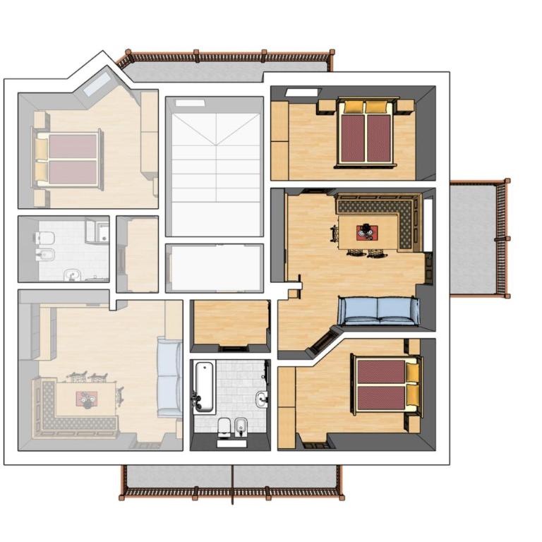 Apartment Fedares - Apartamento con terraza - 7