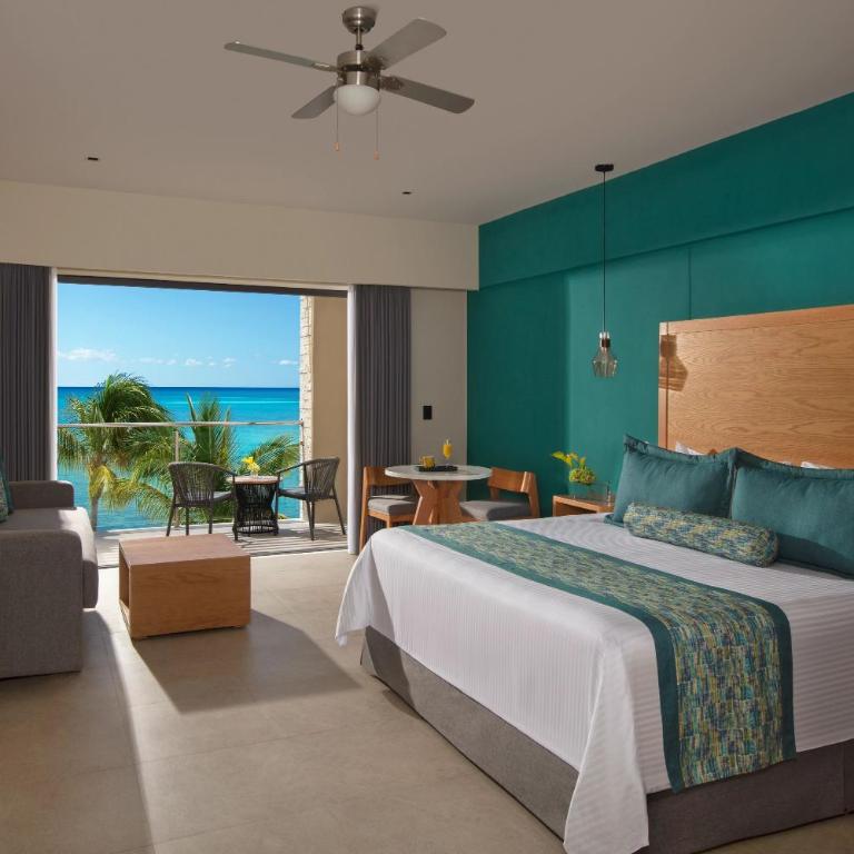 Dreams Cozumel Cape Resort & Spa - Suite Junior Preferred Club frente al mar con cama extragrande - 3