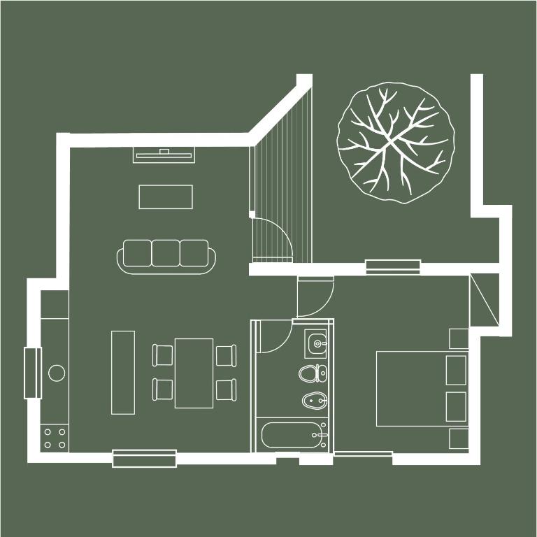 Calma Sur Urbano - Apartamento de 1 dormitorio - 11