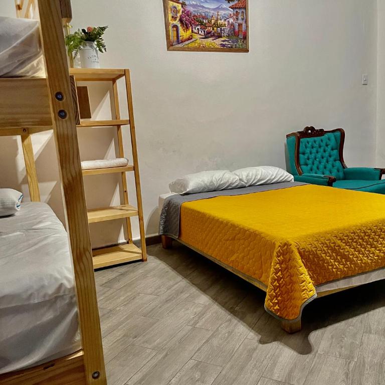 Céntrico Aparta Hotel, #3 Privado, ideal familias o trabajo - Habitación Familiar con baño privado - 35