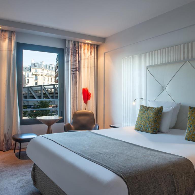 Le Parisis - Paris Tour Eiffel - Chambre Double ou Lits Jumeaux - Vue sur Cour ou sur Rue - 13