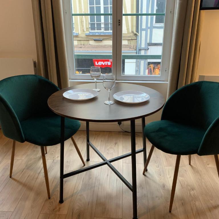 Studio N°2 Plein coeur de Rouen - Appartement 1 Chambre - 6
