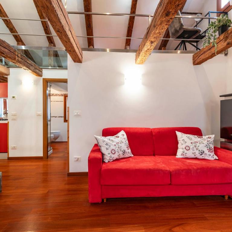 Glass House - Loft 2 minutes to Rialto Bridge & View - One-Bedroom Apartment - 9