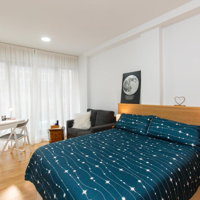 Apartamentos Coruña Vip Centro - One Bedroom Loft - 9